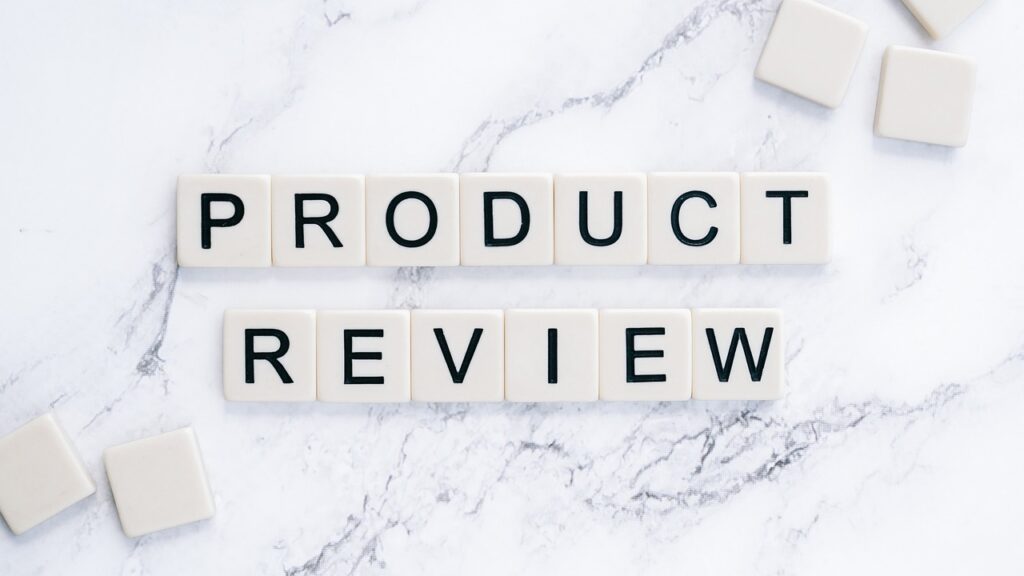 Product review writing
