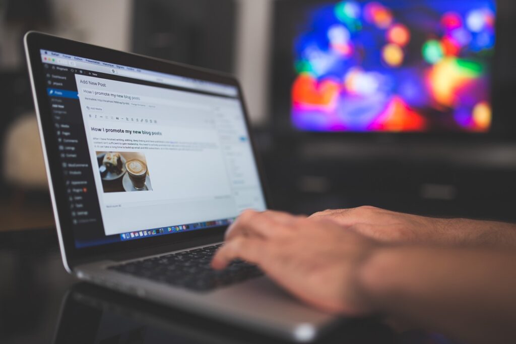 Blog writing